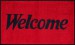 Welcome-Red -Black
